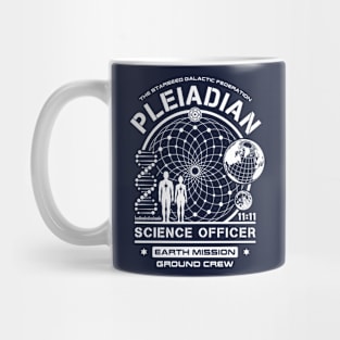 Pleiadian Science Officer Starseed Earth Mission Crew Mug